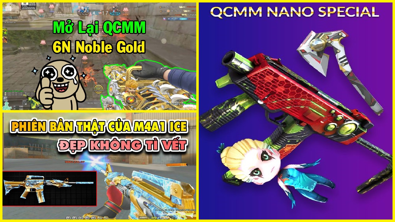 Combo Nano | 6N Noble Gold | Gói Siêu Cấp | NV Tẩy